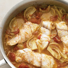 Braised Fish with Fennel and Tomato