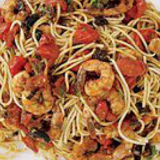 Puttanesca P'schetti with Shrimp