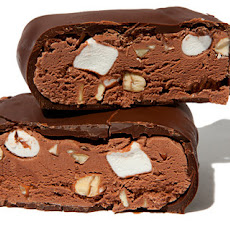 Chocolate-Dipped Rocky Road Ice Cream Bars Recipe