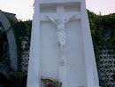 Jesus on the Cross Statue