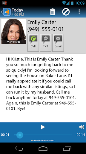 youmail-visual-voicemail for android screenshot