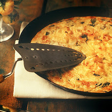 Green Tomato and Leek Frittata