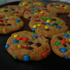 Mini M&M's (Or Chocolate Chip) Cookies