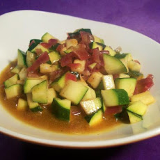 Marinated Zucchini Cubes