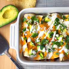 Skinny Chicken Enchilaas