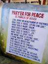 Wall Painting of Prayer of Peace