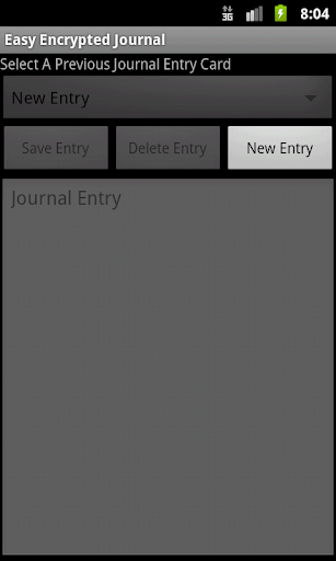 Easy Encrypted Journal