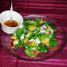 Spinach & Orange Salad w/Honey Lime Dressing