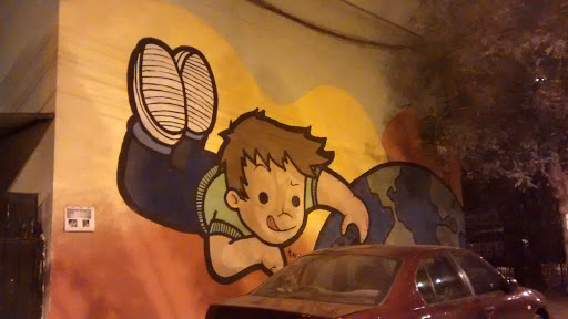 Child on the Wall