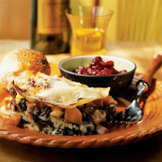 Lasagna with Fall Vegetables, Gruyère, and Sage Béchamel