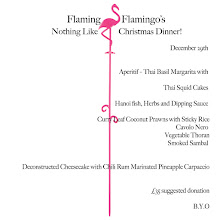 Flaming Flamingo's Nothing Like Christmas Dinner! 