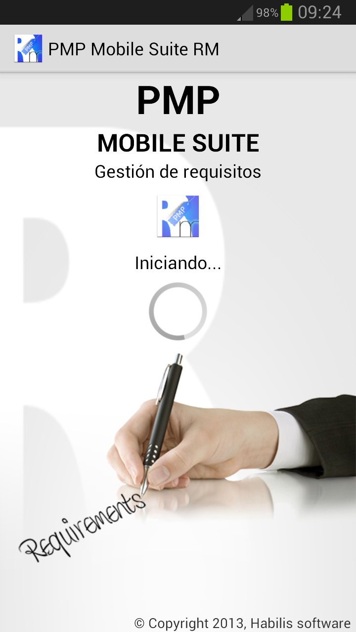 Android application PMP Mobile Suite RM screenshort