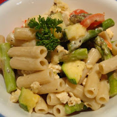 Skinny Bride's Guide to Creamy Pasta Primavera