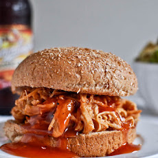Crockpot BBQ Beer Chicken