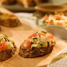 Mediterranean Vegetable Bruschetta