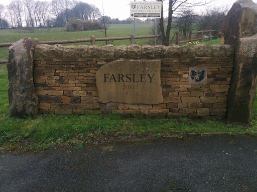Farsley Ram Gate Sign