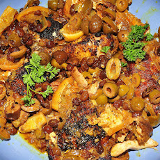 Moroccan Chicken and Raisins for 2