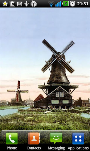 Old Windmill Live Wallpaper
