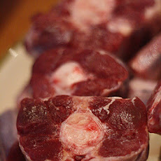 Braised oxtail in coconut sauce