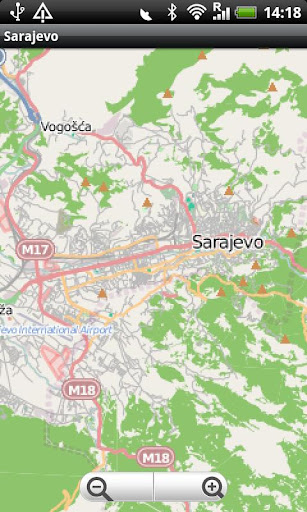 Sarajevo Street Map