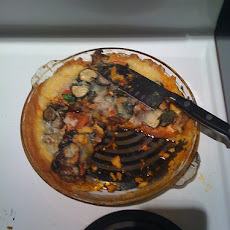 Chili and Polenta Pie