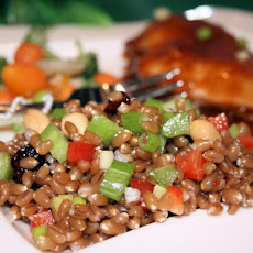 Spicy Wheatberry Salad