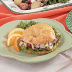 Pork Salad Croissants