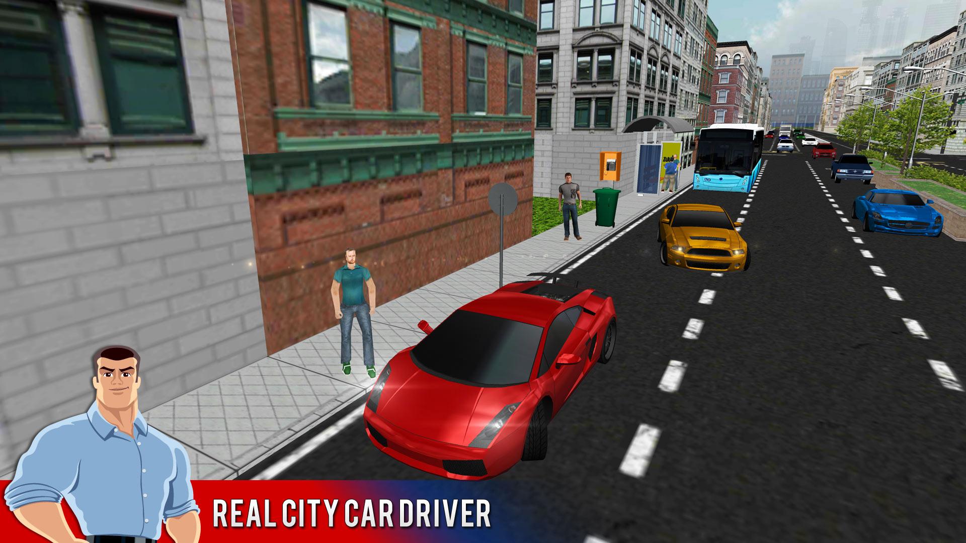 Android application City Driving 3D screenshort