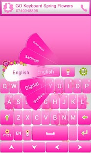 How to install GO Keyboard Spring Flowers 3.87 mod apk for pc