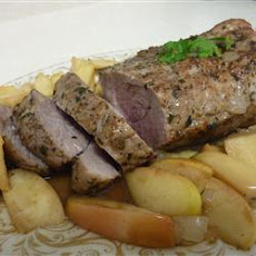Apple Glazed Pork Tenderloin