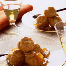 Golden Pear Cream Puffs