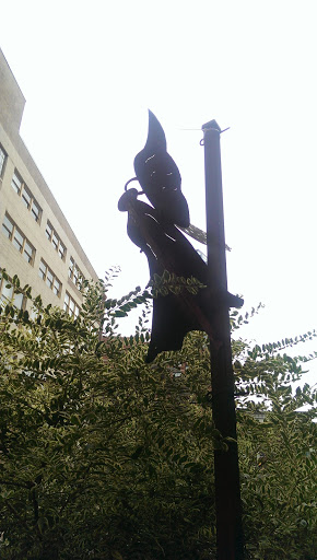 Angel in the West End Metal Sculptor