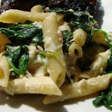Pasta, Bacon & Spinach Salad