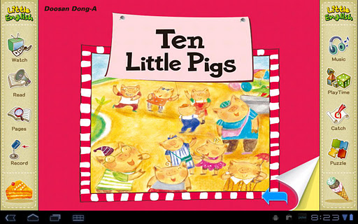 리틀잉글리시-Ten Little Pigs 5세용