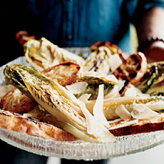 Seared Romaine Spears with Caesar Dressing