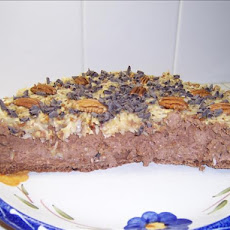 German Chocolate Cheesecake