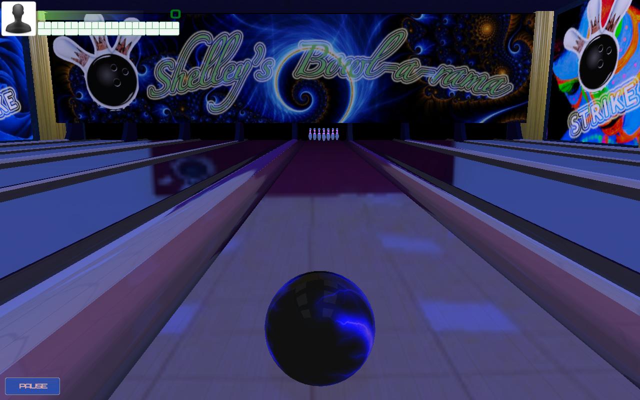 Android application Cosmic Bowling screenshort