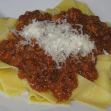 Delicious Veal and Pork Bolognese Sauce