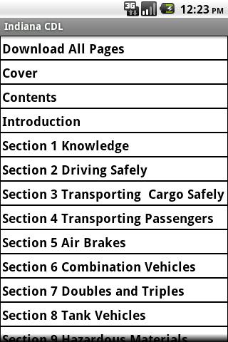 Indiana CDL Manual