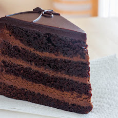 The Dark Knight Cake (Triple Chocolate Layer Cake)