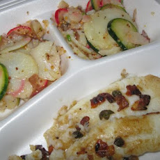 Bacon Scholle Potato Salad - Speck-Scholle zu Kartoffelsalat