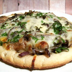 Wild Mushroom, Red Onion and Sage Pizza