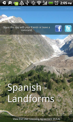 Learn Spanish - Landforms