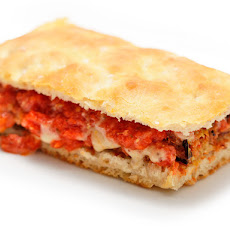 Vegan: Fried Eggplant Sandwich with Eggplant Mayo