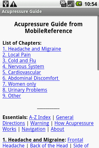 Acupressure Guide Mobi Health