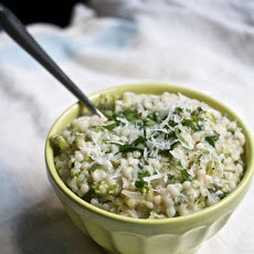 Broccoli & Parmesan Israeli Couscous