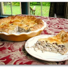 Chanterelle Chicken Mushroom Pie