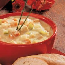 Curried Chicken Rice Soup