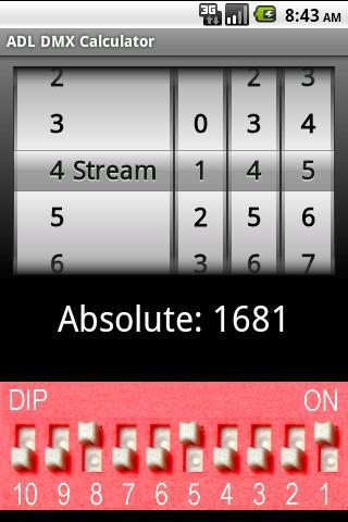 ADL DMX Calculator