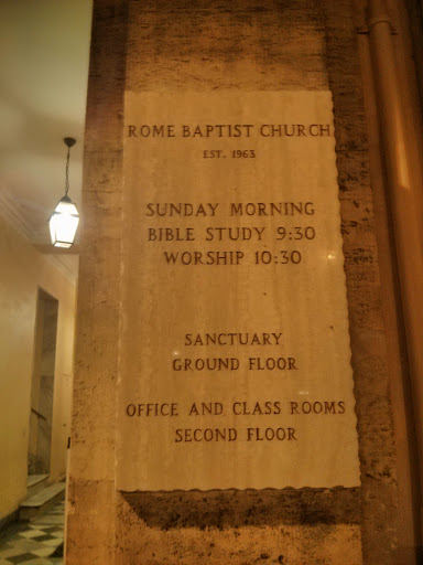 Baptist Church In Rome